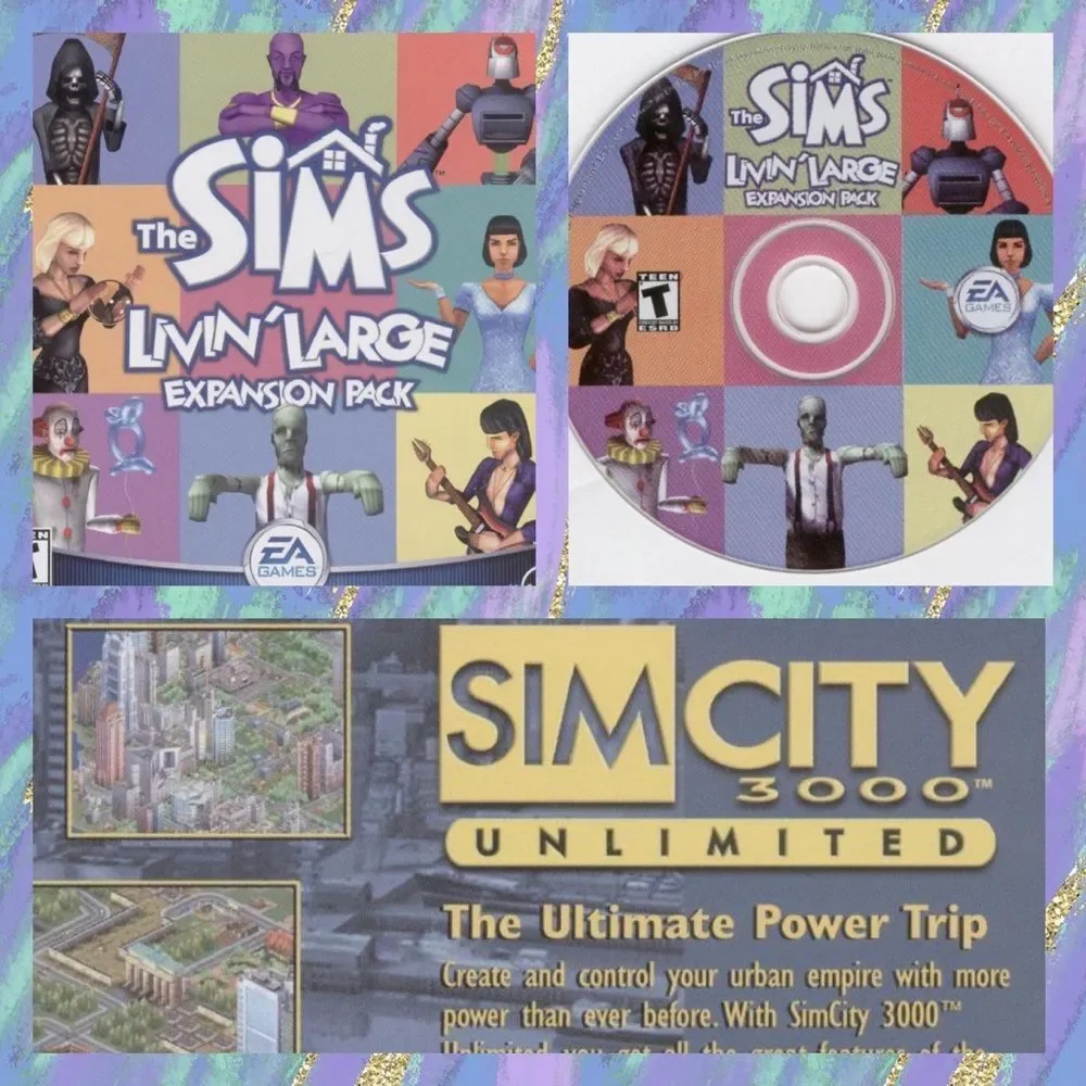 The SIMS PC Game Plus 4 Expansion Packs